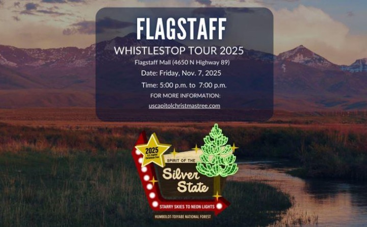 U.S. Capitol Christmas Tree -> Whistlestop Tour 2025: Flagstaff, AZ
