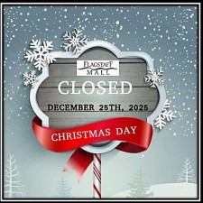 CLOSED Christmas Day